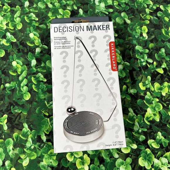 Kikkerland Other - Kikkerland Executive Desktop Pendulum Decision Maker Desktop Desk Office Toy
